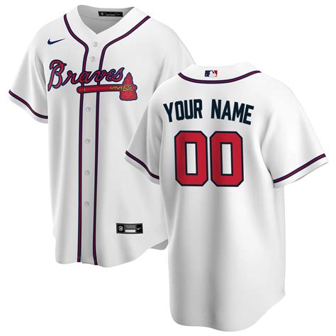 women's atlanta braves nike white home replica custom jersey|Women’s Atlanta Braves Nike White Home Replica Custom Jersey.